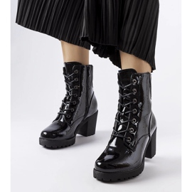 Botines con aislamiento negros de Lanza 1