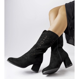 Botines calados negros de Vergiate 2