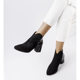 Botas Riia de ante ecológico con aislamiento negro 2