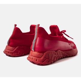 Zapatillas deportivas rojas para hombre de Drive rojo 2