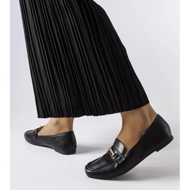 Mocasines decorativos negros de Docherty 2
