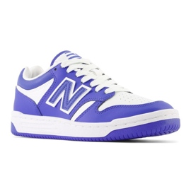 Zapatillas New Balance Jr GSB480WH blanco 4