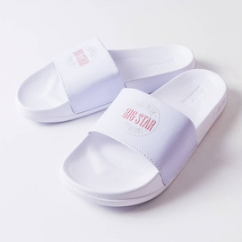Pantuflas Big Star JJ274A281 blancas blanco 2