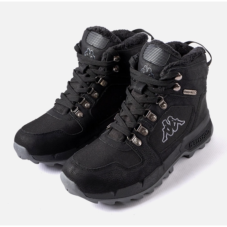 Zapatos Kappa 243366 Cook Ii Tex negros y grises 1