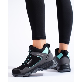 Zapatillas trekking mujer altas DK negro y gris 1