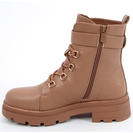 Botas militares Pomona Camel beige 6