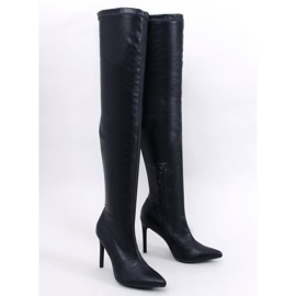 Dearica Botas stiletto negras negro 1 Dearica Botas stiletto negras negro 1