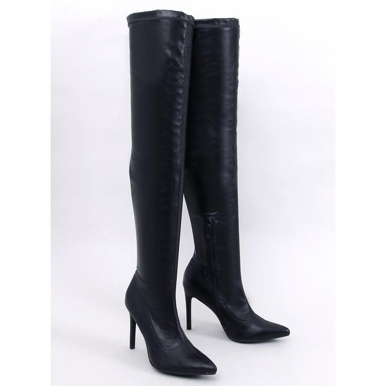 Dearica Botas stiletto negras negro 1 Dearica Botas stiletto negras negro 1