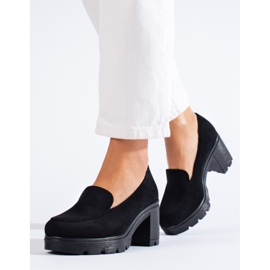 W. Potocki Zapatos tacón mujer ante Potocki negro 2