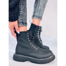 Peddy Botines negros con cordones 5