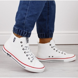 Zapatillas con aislamiento para hombre altas blancas Big Star KK174345 blanco 6