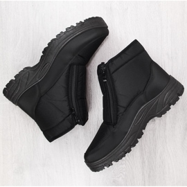 Botas de nieve negras con aislamiento para hombre News 5011 negro 4