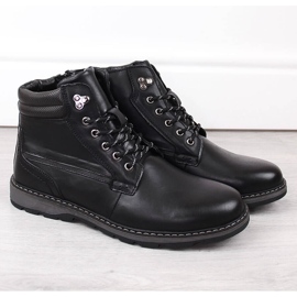 Botines aislantes de piel para hombre, negro, T.Sokolski Z23-111 2