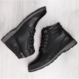 Botines aislantes de piel para hombre, negro, T.Sokolski Z23-111 5