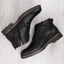 Botines aislantes de piel para hombre, negro, T.Sokolski Z22-69 4