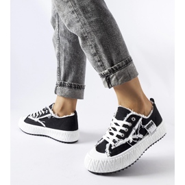 Inna Zapatillas Coolidge negras con plataforma negro 1 Inna Zapatillas Coolidge negras con plataforma negro 1