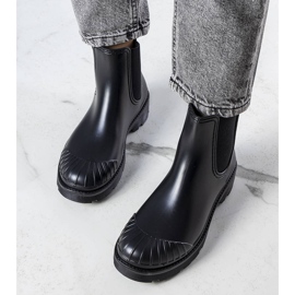 Botas de agua cortas negras de Michele. negro 1