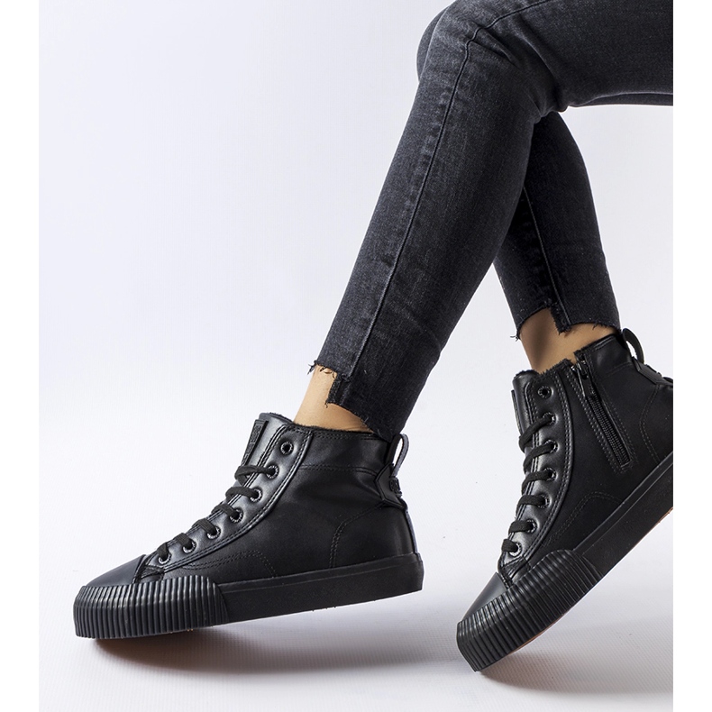 Zapatillas negras con aislamiento Big Star MM274020 negro 1