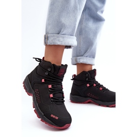 Zapatillas Trekking Memory Foam System Trappers Negro Big Star MM274562 2