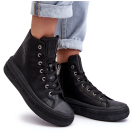 Zapatillas Deportivas Con Cremallera Aislante Para Mujer Negro Big Star MM274023 8