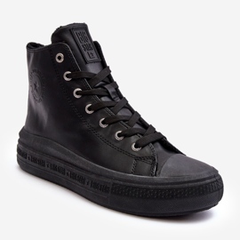 Zapatillas Deportivas Con Cremallera Aislante Para Mujer Negro Big Star MM274023 1