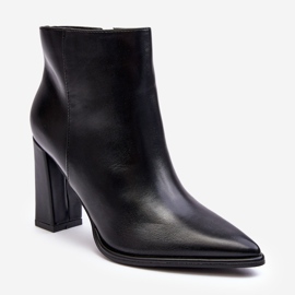 WS1 Botines Mujer Piel Negro Saitana 1