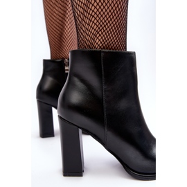 WS1 Botines Mujer Piel Negro Saitana 5