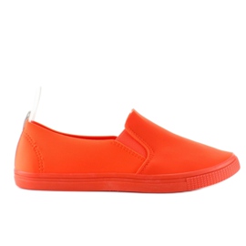 Elegantes zapatillas JX31 ​​​​naranjas sin cordones 1