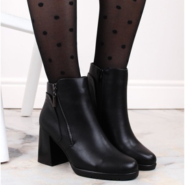Botines negros aislantes de mujer de Sergio Leone BT323 3