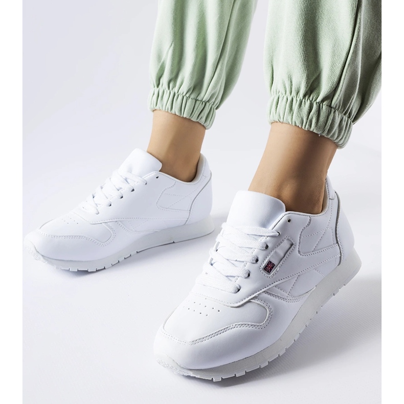 Inna Zapatillas Poulsen clásicas blancas blanco 1