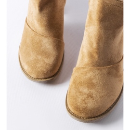 Botines beige con recortes Artemisia 1 Botines beige con recortes Artemisia 1