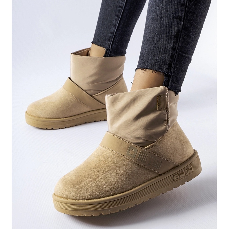 Botas de nieve beige Big Star MM274152 1