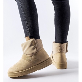 Botas de nieve beige Big Star MM274152 2