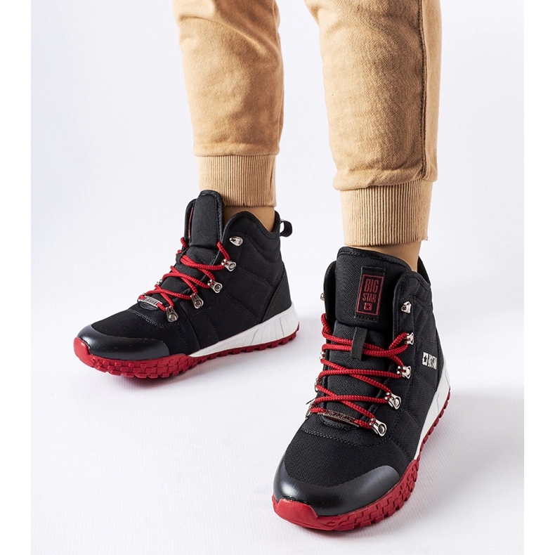 Zapatos juveniles negros Big Star KK274217 1