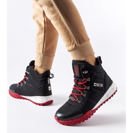 Zapatos juveniles negros Big Star KK274217 2