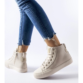 Deportivas beige con aislamiento Big Star MM274018 2