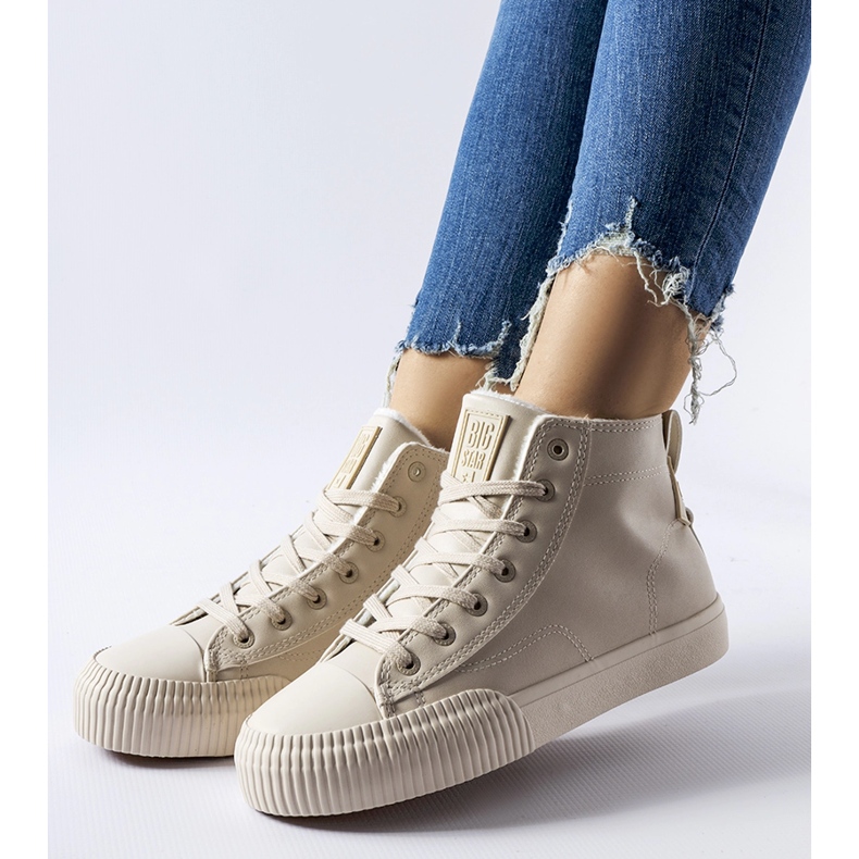 Deportivas beige con aislamiento Big Star MM274018 1