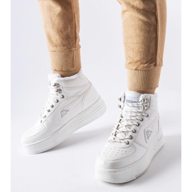 Kappa 243047 Fallou zapatos aislantes blancos 1 Kappa 243047 Fallou zapatos aislantes blancos 1