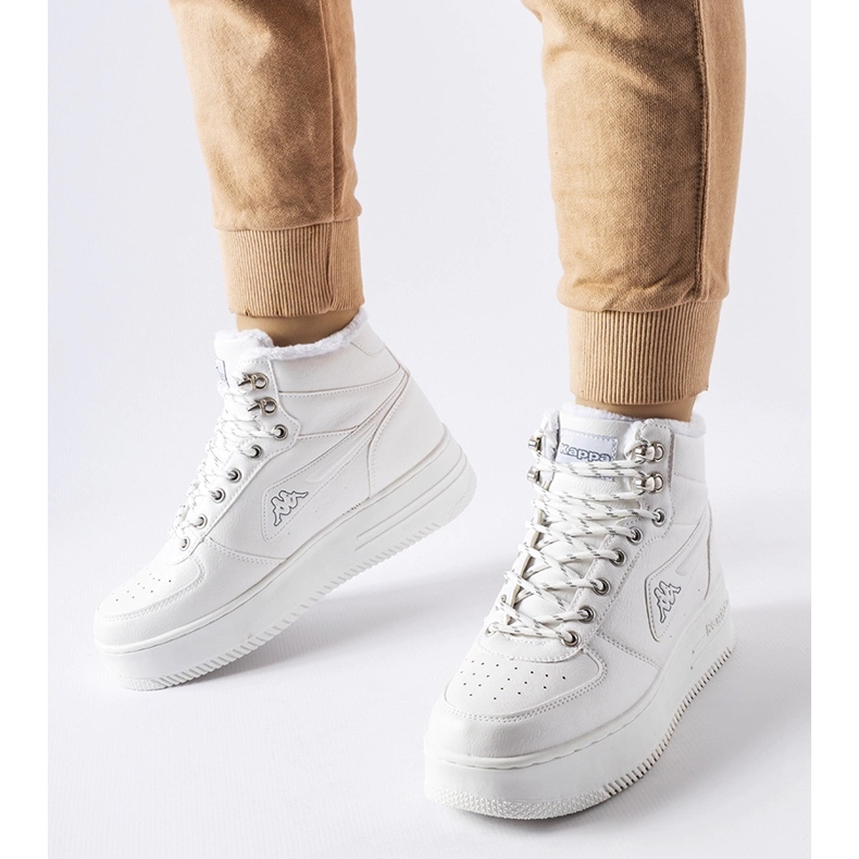Kappa 243047 Fallou zapatos aislantes blancos 1 Kappa 243047 Fallou zapatos aislantes blancos 1