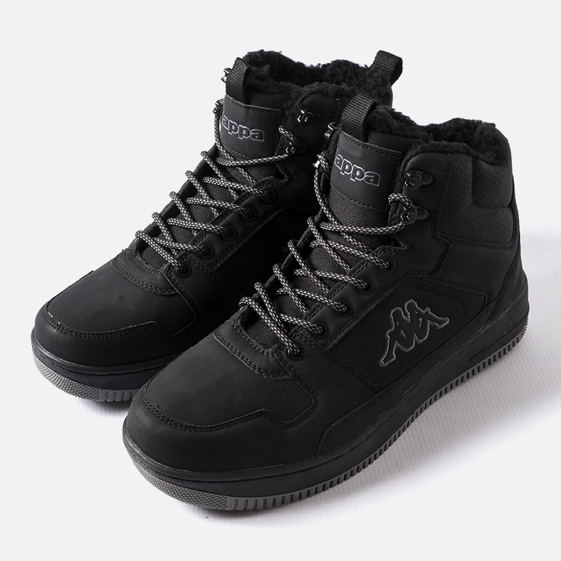 Calzado deportivo negro con aislamiento Kappa 243046 Fur 1