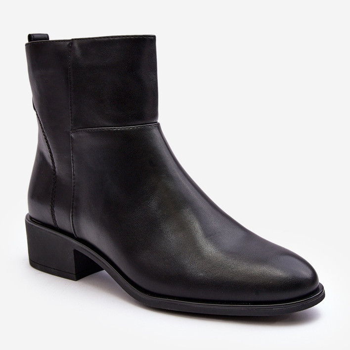 Sergio Leone Botas Mujer Piel Cremallera Negro Semotti 2