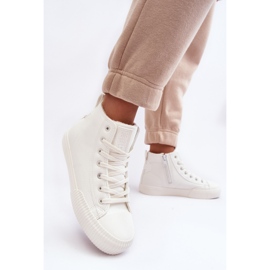 Zapatillas De Mujer Aislante Con Cremallera Blanco Big Star MM274017 6