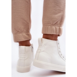 Zapatillas De Mujer Aislante Con Cremallera Blanco Big Star MM274017 7