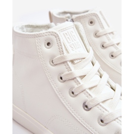 Zapatillas De Mujer Aislante Con Cremallera Blanco Big Star MM274017 2
