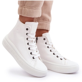 Zapatillas Deportivas Con Cremallera Aislante Para Mujer Blanco Big Star MM274021 12
