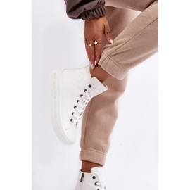 Zapatillas Deportivas Con Cremallera Aislante Para Mujer Blanco Big Star MM274021 9