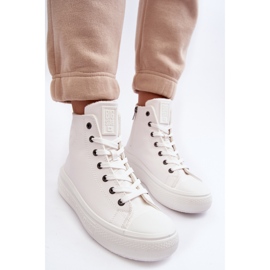 Zapatillas Deportivas Con Cremallera Aislante Para Mujer Blanco Big Star MM274021 11