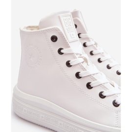 Zapatillas Deportivas Con Cremallera Aislante Para Mujer Blanco Big Star MM274021 6