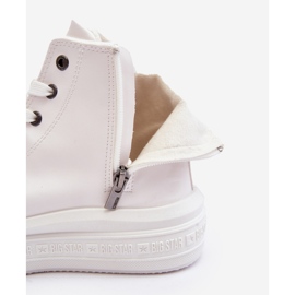 Zapatillas Deportivas Con Cremallera Aislante Para Mujer Blanco Big Star MM274021 7