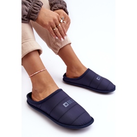 Pantuflas Clásicas Mujer Azul Marino Big Star KK274601 2